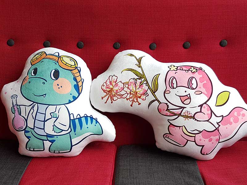百合布比造型抱枕-文創商品照片3